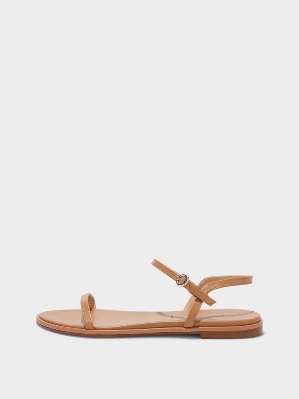 Aeyde Nette Narrow-Strap Ankle Sandal in Tan (9.5 US size) - Picture 6 of 8